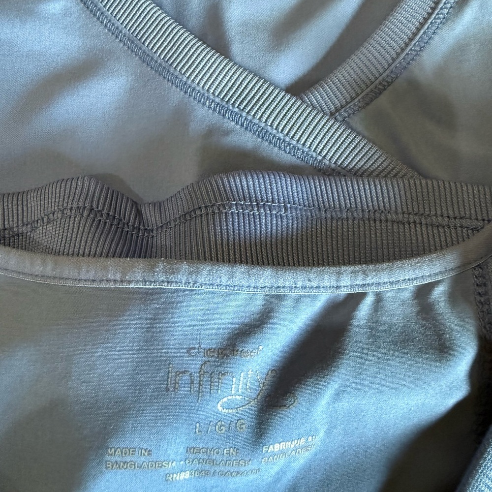 NFINITY ceil blue scrubs